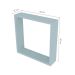 Conjunto com 3 Nichos Quadrados KitCubos Cinza Cristal