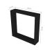 Conjunto com 3 Nichos Quadrados KitCubos Preto