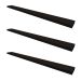 Conjunto com 3 Prateleiras Ardo Preto 110 cm