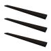 Conjunto com 3 Prateleiras Ardo Preto 90 cm