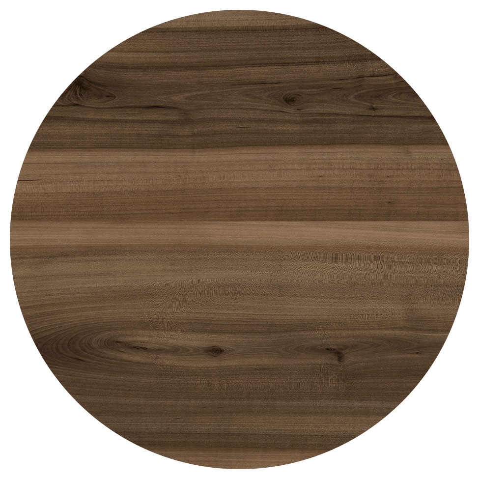 Conjunto com 3 Prateleiras Deven Ameixa Negra 40 cm