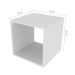 Conjunto com 4 Nichos e 4 Prateleiras Harte Branco