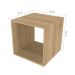 Conjunto com 4 Nichos e 4 Prateleiras Harte Carvalho Mel