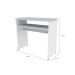 Conjunto de Aparador e 3 Nichos Balin Branco e Cinza Cristal