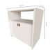 Conjunto de Cama Infantil com Armário Helena 2 PT Branco