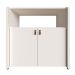 Conjunto de Cama Infantil com Armário Helena 2 PT Branco