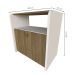 Conjunto de Cama Infantil com Armário Helena 2 PT Carvalho Mel