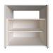 Conjunto de Cama Infantil com Armário Helena 2 PT Cinza Cristal