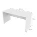Conjunto de Escrivaninha com Armário de Escritório Tonal 4 PT Branco