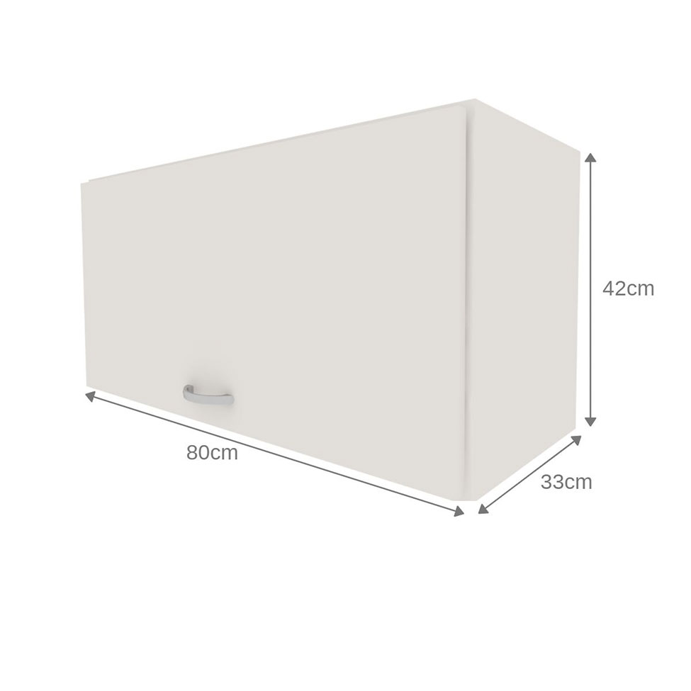 Conjunto de Mesa com Armário de Escritório, Armário Aéreo e 3 Prateleiras Corar Branco