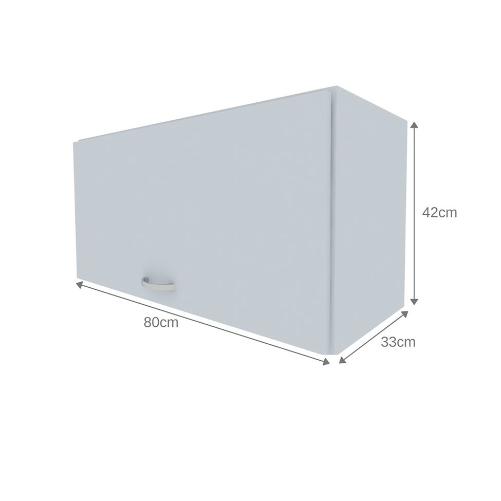 Conjunto de Mesa com Armário de Escritório, Armário Aéreo e 3 Prateleiras Corar Cinza Cristal
