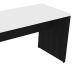Conjunto de Mesa com Gaveteiro de Escritório Arvo Preto e Branco