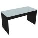Conjunto de Mesa com Gaveteiro de Escritório Arvo Preto e Cinza Cristal