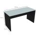 Conjunto de Mesa com Gaveteiro de Escritório Arvo Preto e Cinza Cristal