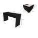 Conjunto de Mesa com Gaveteiro de Escritório Corp Preto