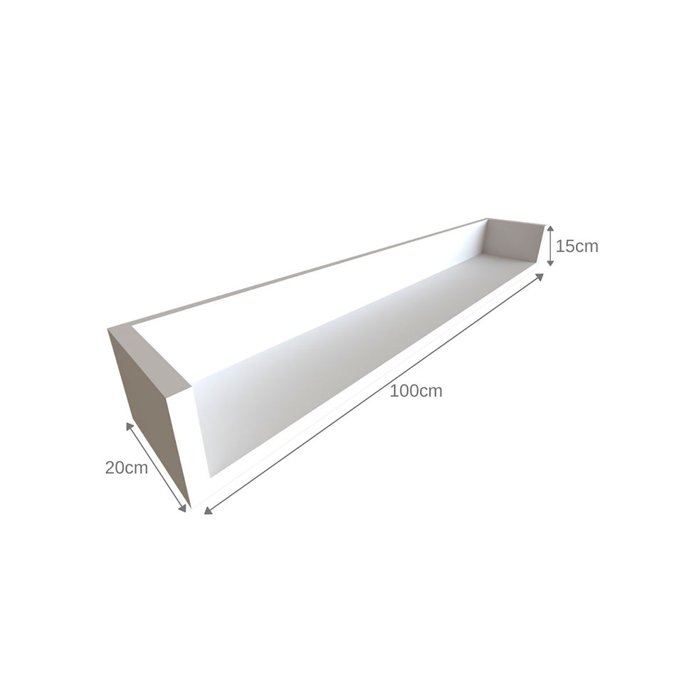 Conjunto de Mesa com Gaveteiro e Prateleira de Escritório Helen Preto e Branco