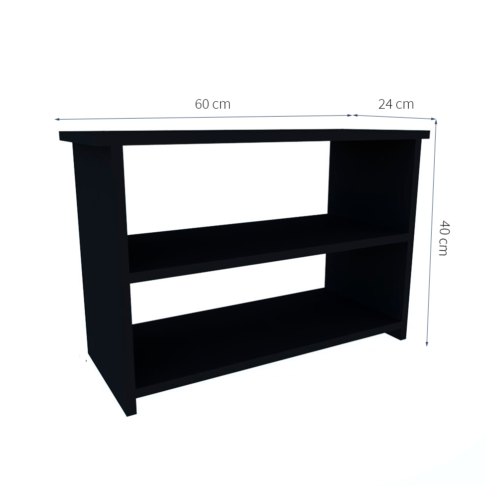 Conjunto de Nichos e Banco Pullen Preto