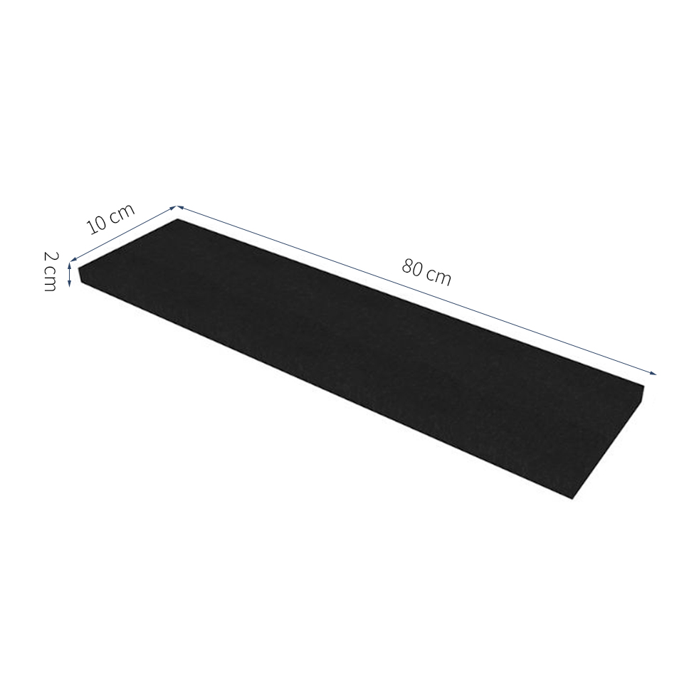 Conjunto de Nichos e Banco Pullen Preto
