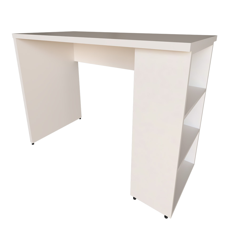 Escrivaninha Corp Branca 100 cm