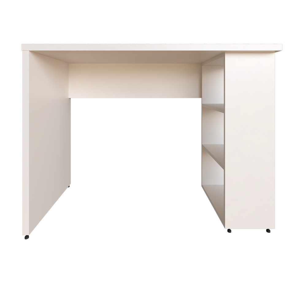 Escrivaninha Corp Branca 100 cm