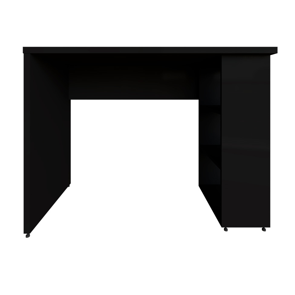 Escrivaninha Corp Preta 90 cm