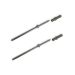 Kit com 2 Pratleleiras Corp Carvalho Mel