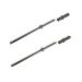 Kit com 2 Pratleleiras Corp Cinza