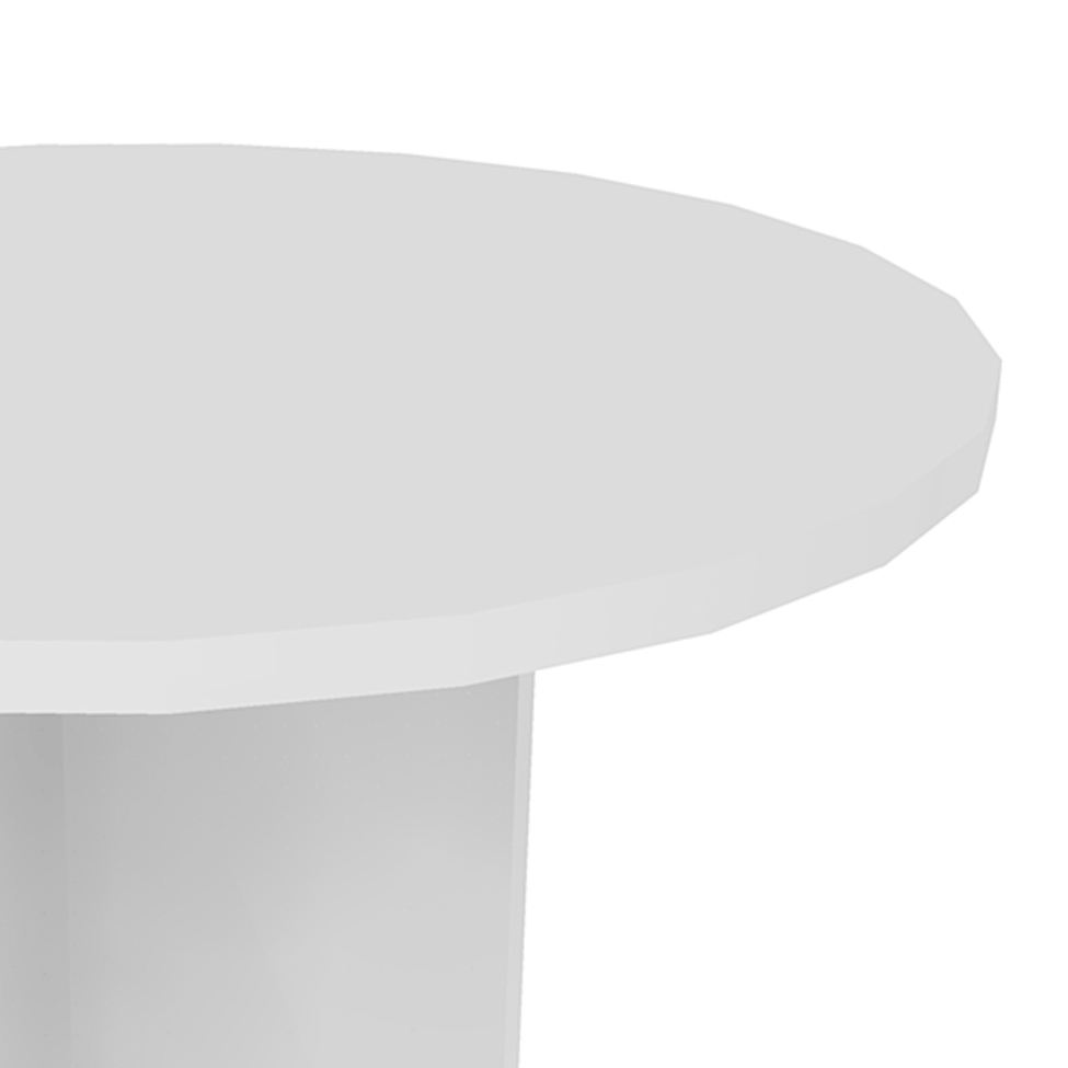 Mesa de Jantar Redonda Natus40 Branca 120 cm