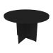Mesa de Jantar Redonda Natus40 Preta 120 cm