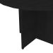 Mesa de Jantar Redonda Natus40 Preta 120 cm