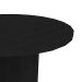 Mesa de Jantar Redonda Natus40 Preta 120 cm