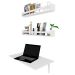 Mesa para Notebook Dobrável KitCubos Branca 80 cm