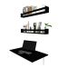Mesa para Notebook Dobrável KitCubos Preta 60 cm