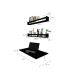 Mesa para Notebook Dobrável KitCubos Preta 60 cm