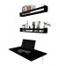 Mesa para Notebook Dobrável KitCubos Preta 80 cm