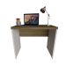 Mesa para Notebook Natus Branca e Carvalho 90 cm