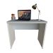 Mesa para Notebook Natus Branca e Cinza 100 cm
