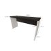 Mesa para Notebook Natus Branca e Preta 140 cm