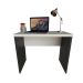 Mesa para Notebook Natus Preta e Branca 100 cm