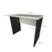 Mesa para Notebook Natus Preta e Branca 100 cm