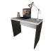 Mesa para Notebook Natus Preta e Branca 100 cm