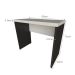 Mesa para Notebook Natus Preta e Branca 80 cm