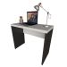 Mesa para Notebook Natus Preta e Branca 80 cm