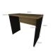 Mesa para Notebook Natus Preta e Carvalho 90 cm