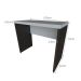 Mesa para Notebook Natus Preta e Cinza 100 cm