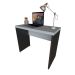 Mesa para Notebook Natus Preta e Cinza 80 cm