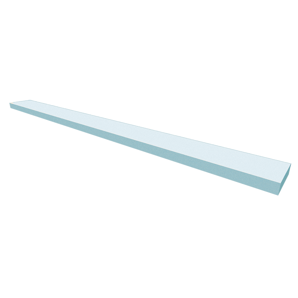 Prateleira Ardo Cinza Cristal 110 cm