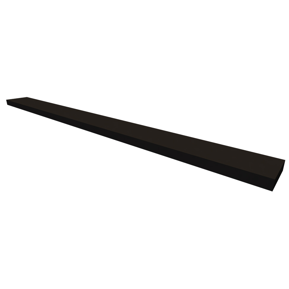 Prateleira Ardo Preta 120 cm