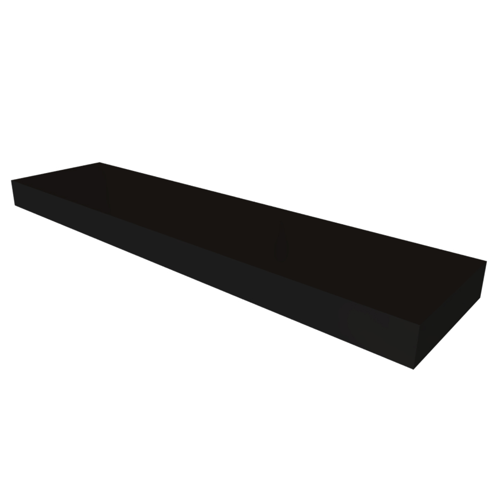Prateleira Corp Preta 40 cm