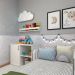 Quarto Infantil Adoleta 1 PT Branco
